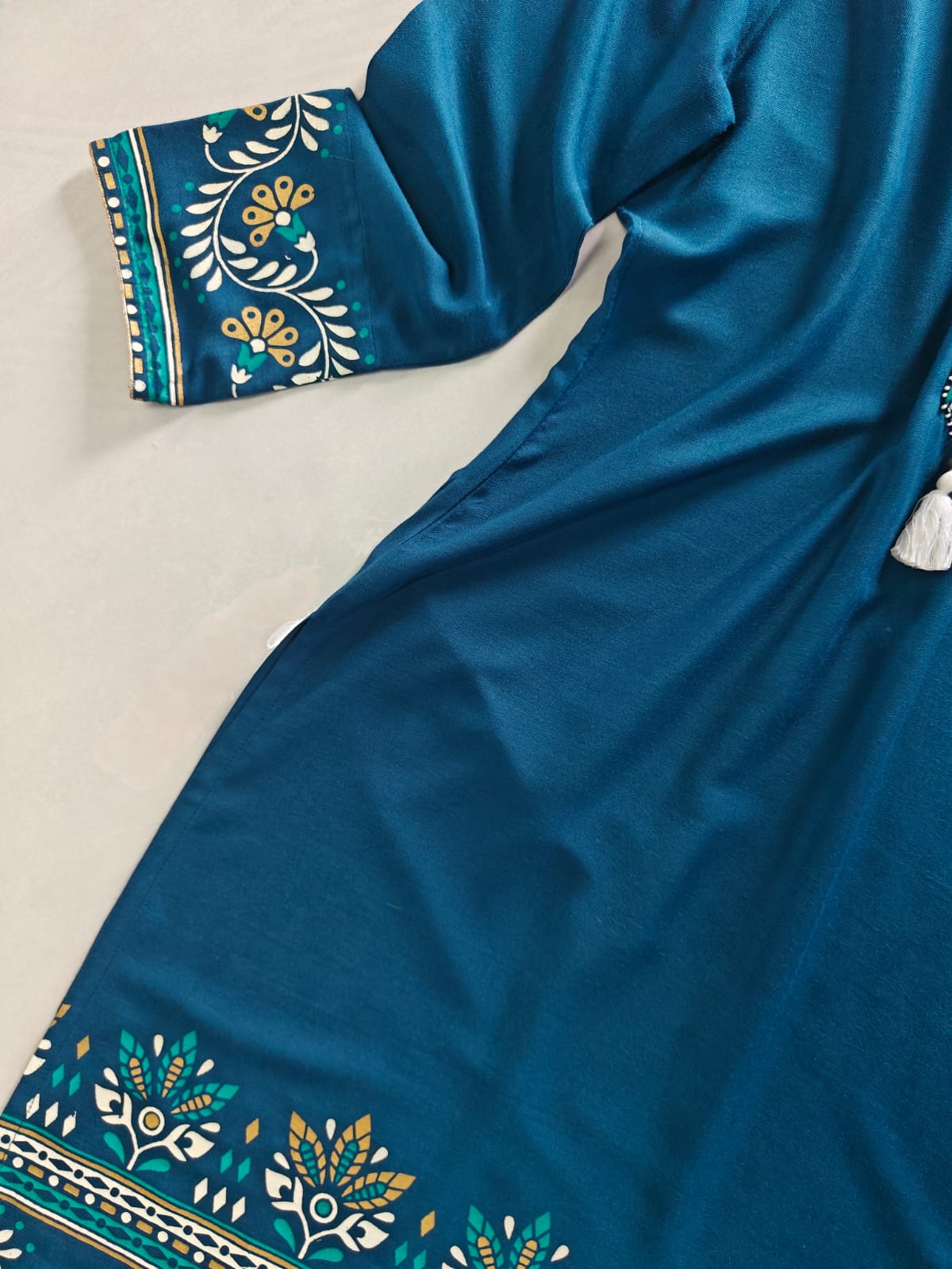 Aarohi Teal Kurti | Mayura